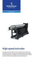 High-speed extruder-1