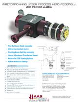 Micromaching Laser Process Head Assembly - 1