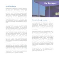 KACO company brochure - 2