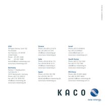 KACO company brochure - 8