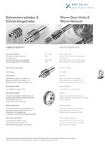 Worm Gear Units-1