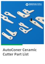 AutoConer Ceramic Cutter Part List 2026-1
