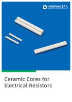Ceramic Cores for Electrical Resistors  -1