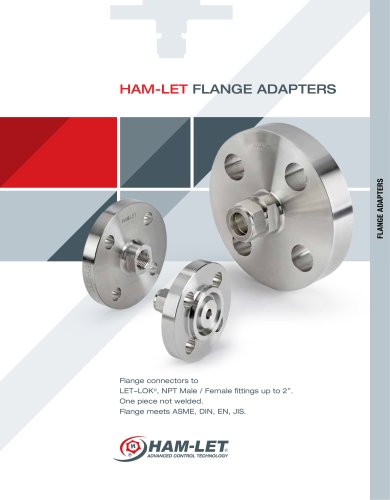 HAM-LET FLANGE ADAPTERS