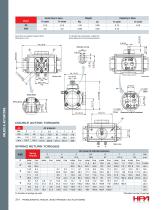 HPA Pneumatic Rack & Pinion Actuators-16