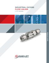 INDUSTRIAL EXCESS FLOW VALVES H-911 SERIES-1