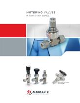METERING VALVES H-1300 & MBV SERIES-1