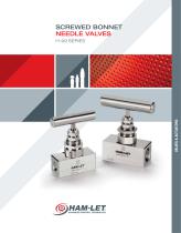 SCREWED BONNET NEEDLE VALVES H-99 SERIES-1