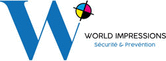 WORLD IMPRESSIONS S&eacute;curit&eacute; et Pr&eacute;vention - logo
