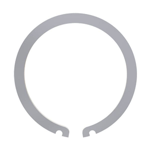 Anel de retenção externo USH series Rotor Clip Company de secção