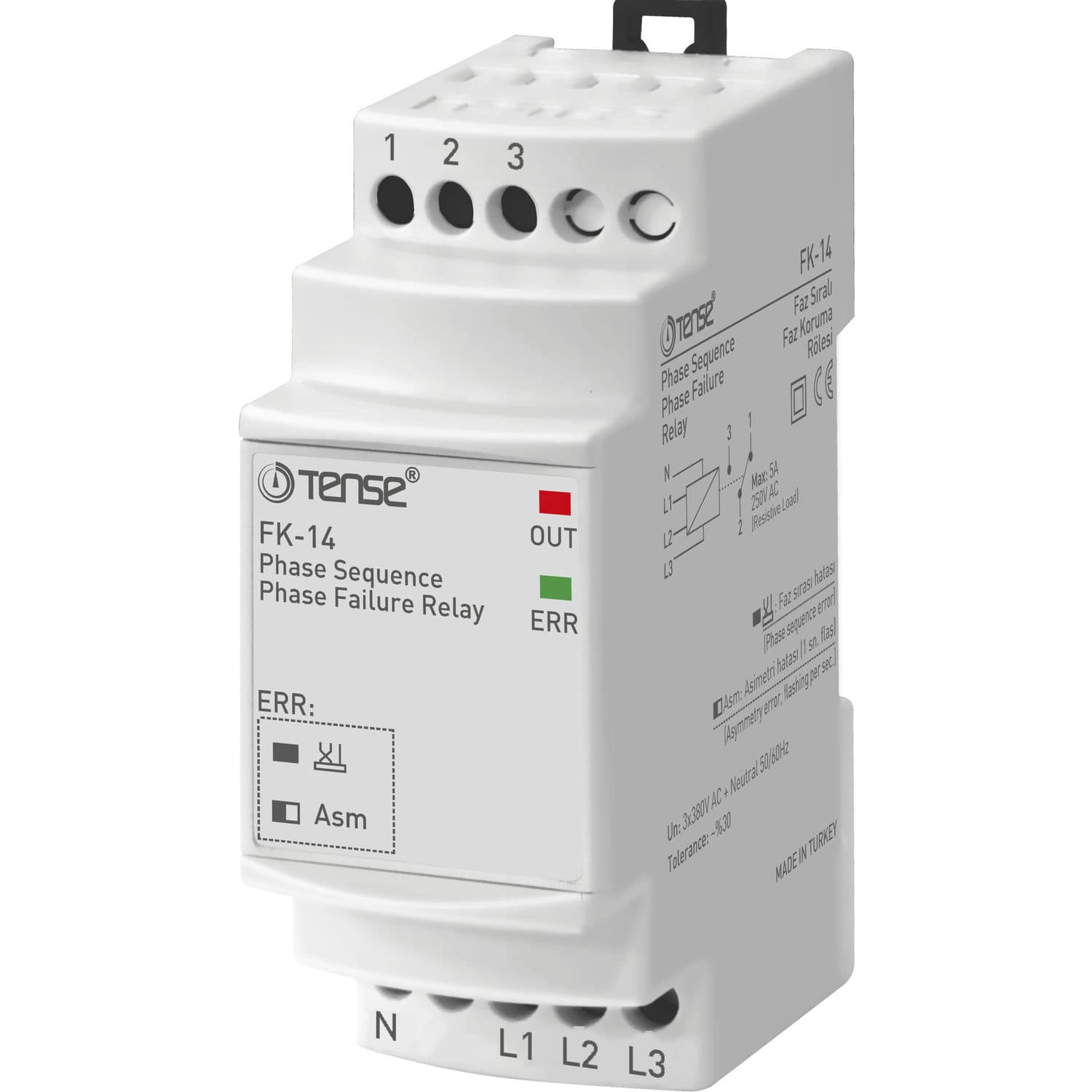 Rel De Prote o De Sequ ncia De Fase FK 14 Tense Electronic