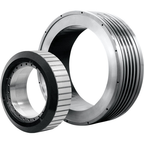 Motor de torque CC TMK series ETEL S.A. síncrono / robusto / de