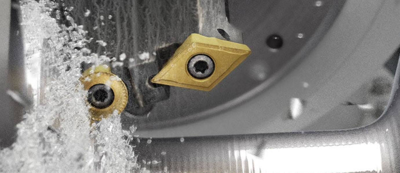 Ferramenta de torneamento axial CoroPlex® YT Sandvik Coromant intercambiável