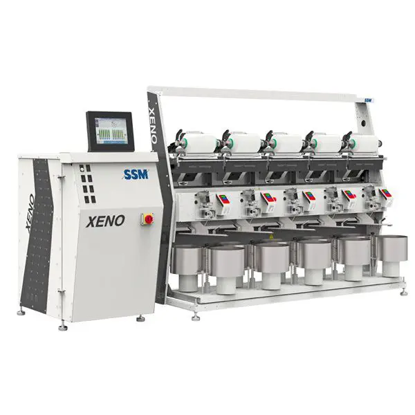 Máquina bobinadeira de fios têxteis - XENO-YD - SSM - automática