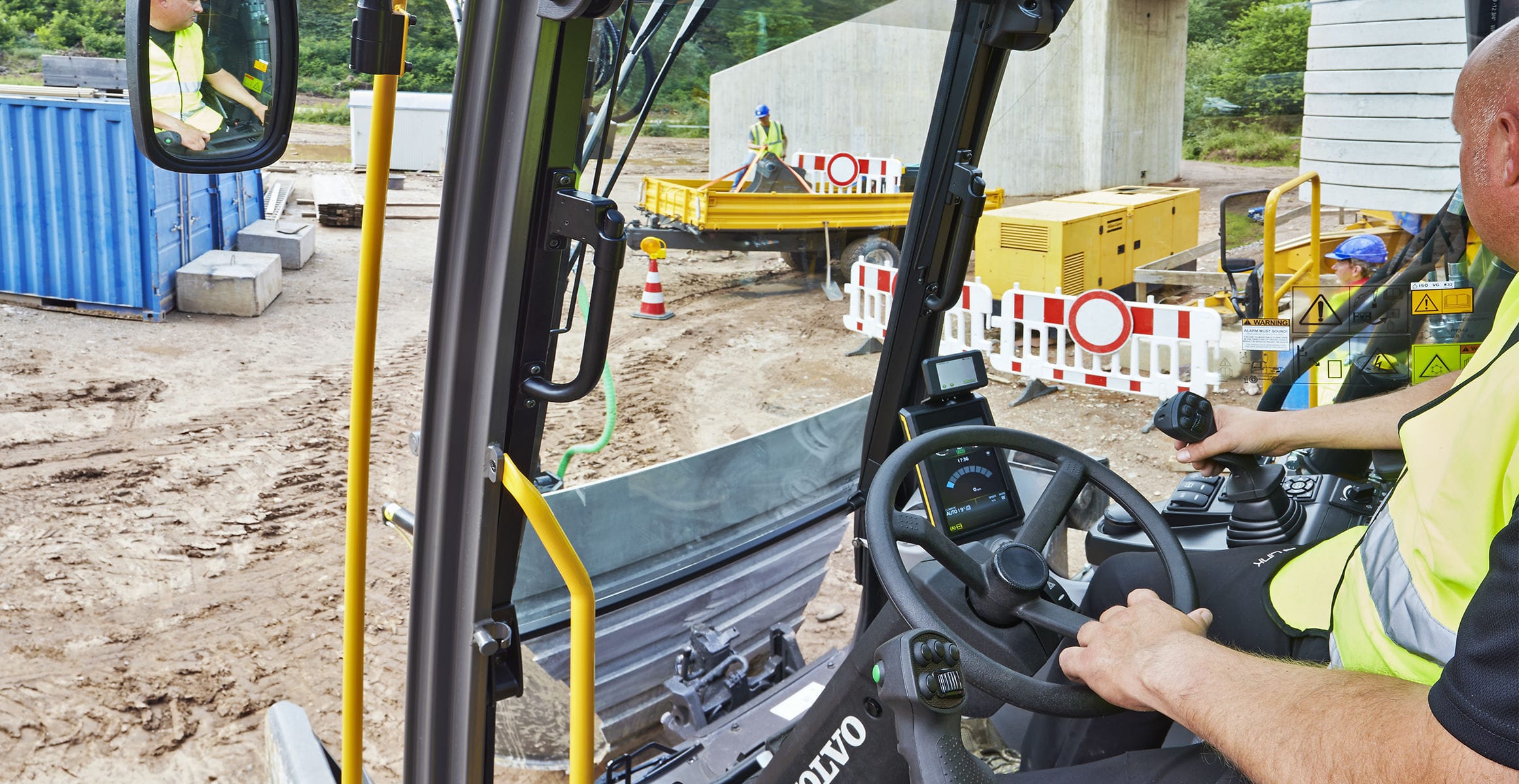 Escavadeira de médio porte - EW180E - Volvo Construction Equipment