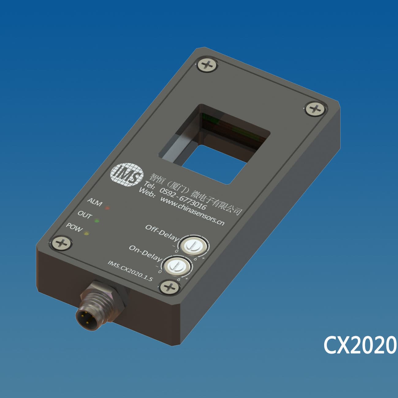 Cortina de luz multifeixe DS2020 Intellisense Microelectronics