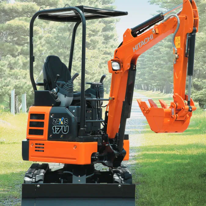 JINTO  Miniescavadeira - ZX17U-5A - HITACHI Construction Machinery - de