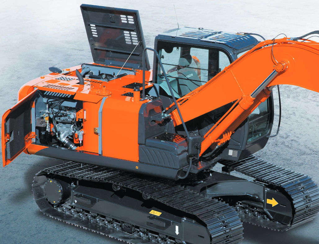 Escavadeira de médio porte - ZX160LC-5G - HITACHI Construction