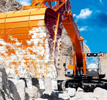 Escavadeira grande - ZX470LCH-5G - HITACHI Construction Machinery