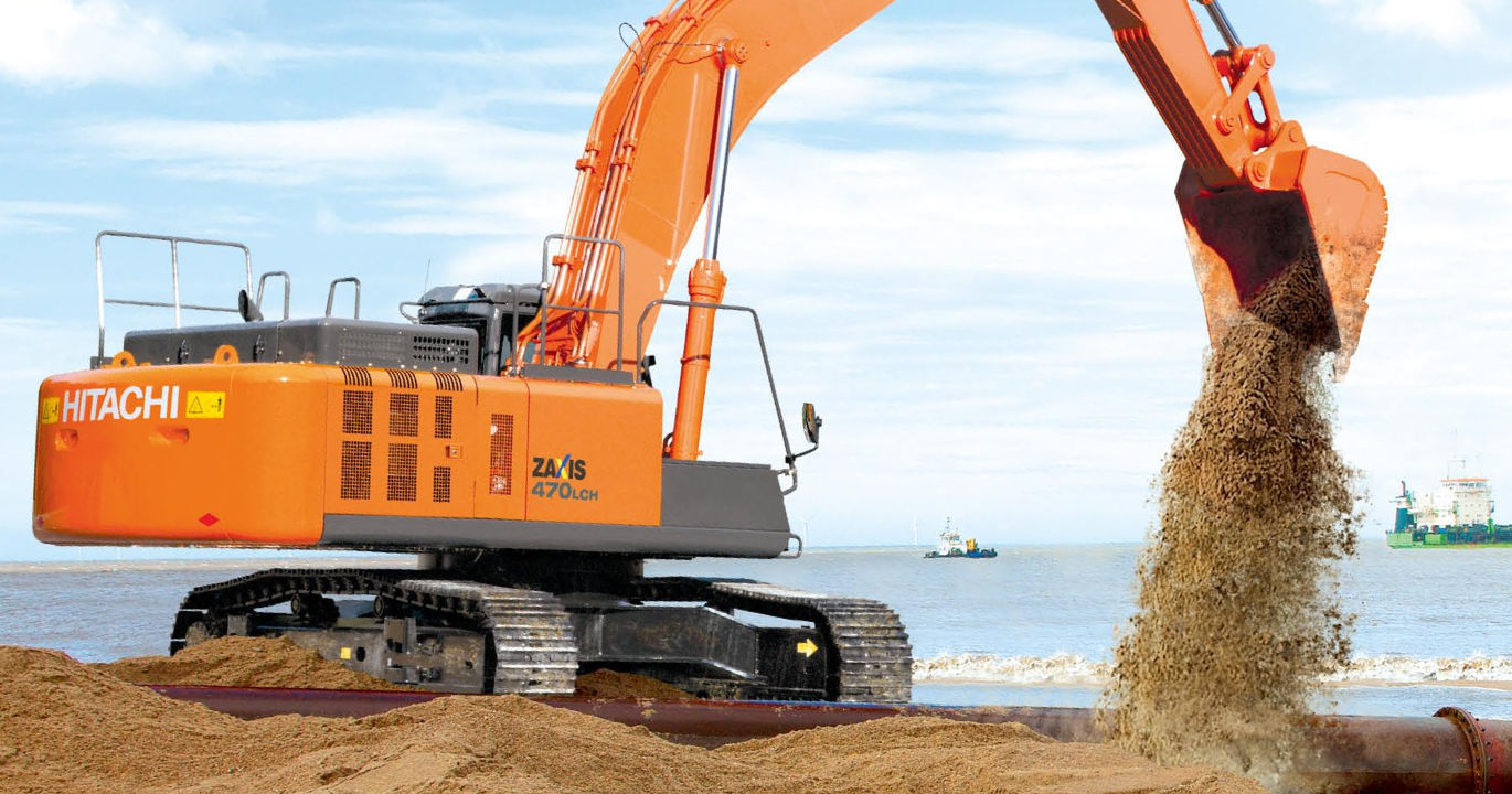 Escavadeira grande - ZX470LCH-5G - HITACHI Construction Machinery