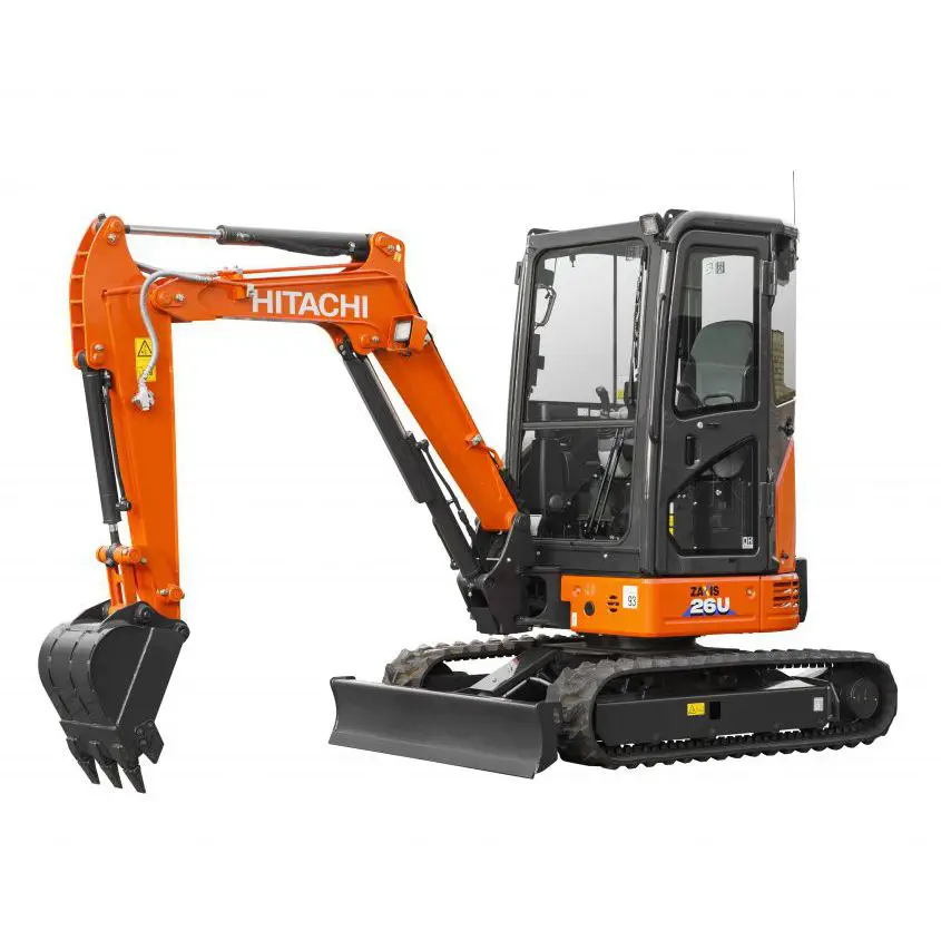 Miniescavadeira - ZX26U-6 - Hitachi Construction Machinery