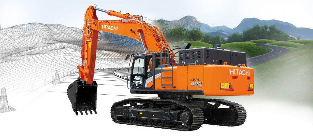 Escavadeira grande - ZX490LCH-7 - Hitachi Construction Machinery