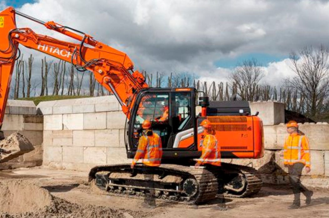 Escavadeira de médio porte - ZX180-7 - Hitachi Construction
