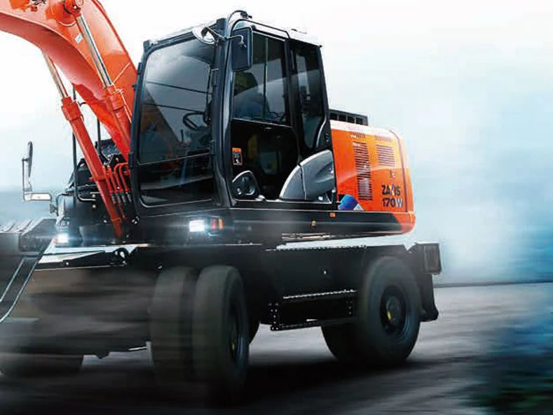 Escavadeira de médio porte - ZX170W-5A - Hitachi Construction