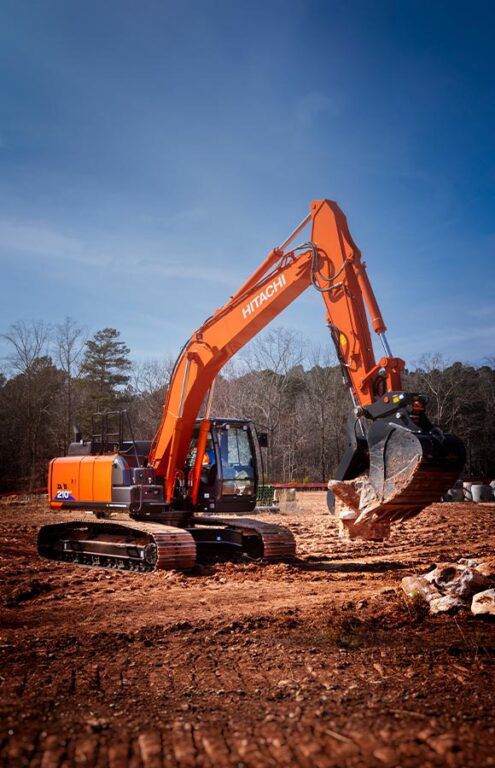 Escavadeira de médio porte - ZX210LC-6 - Deere-Hitachi