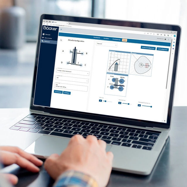Software de simulação - LiftPlanner - Böcker Maschinenwerke GmbH - de ...