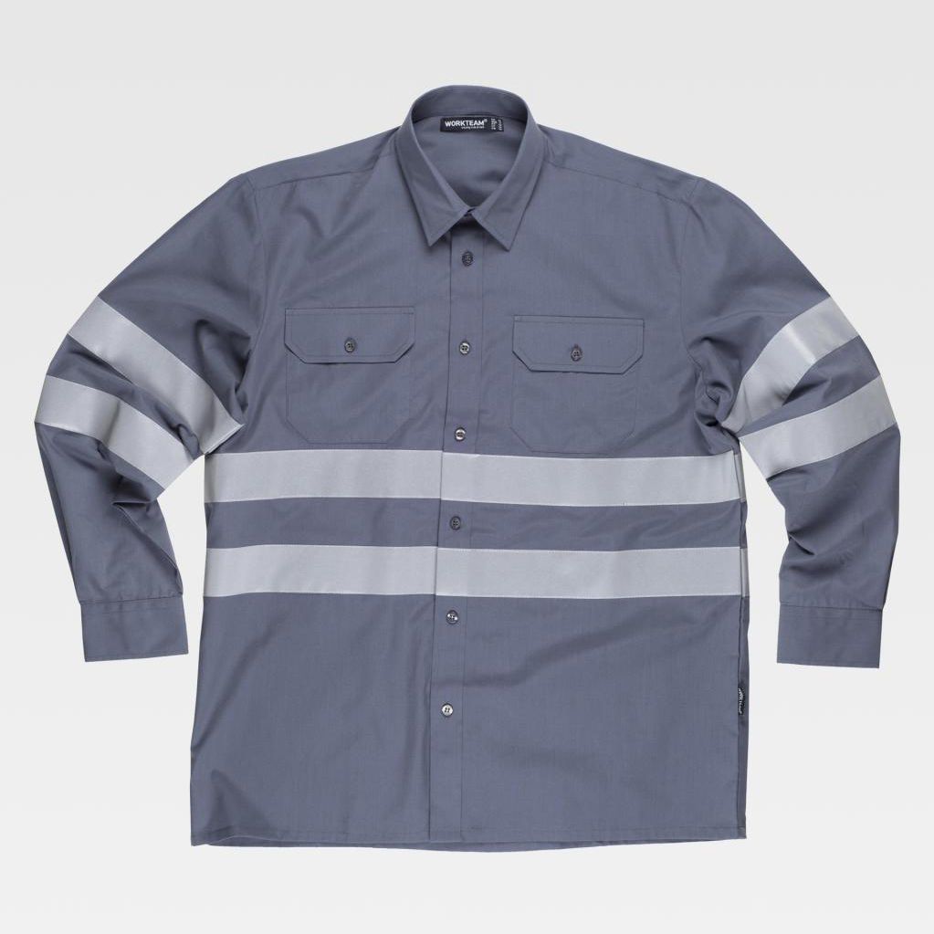 Camisa de trabalho - B8007 series - WORKTEAM - em algodão / em ...