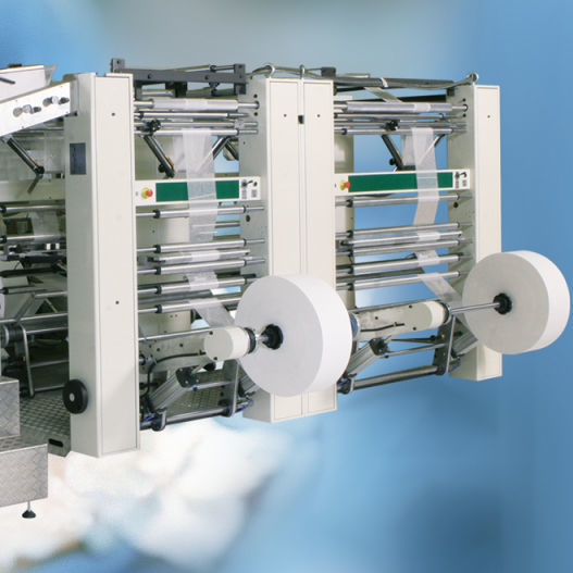 Linha de produção de compressas cirúrgicas de gaze - MCA4 BR700 - MABOTEX