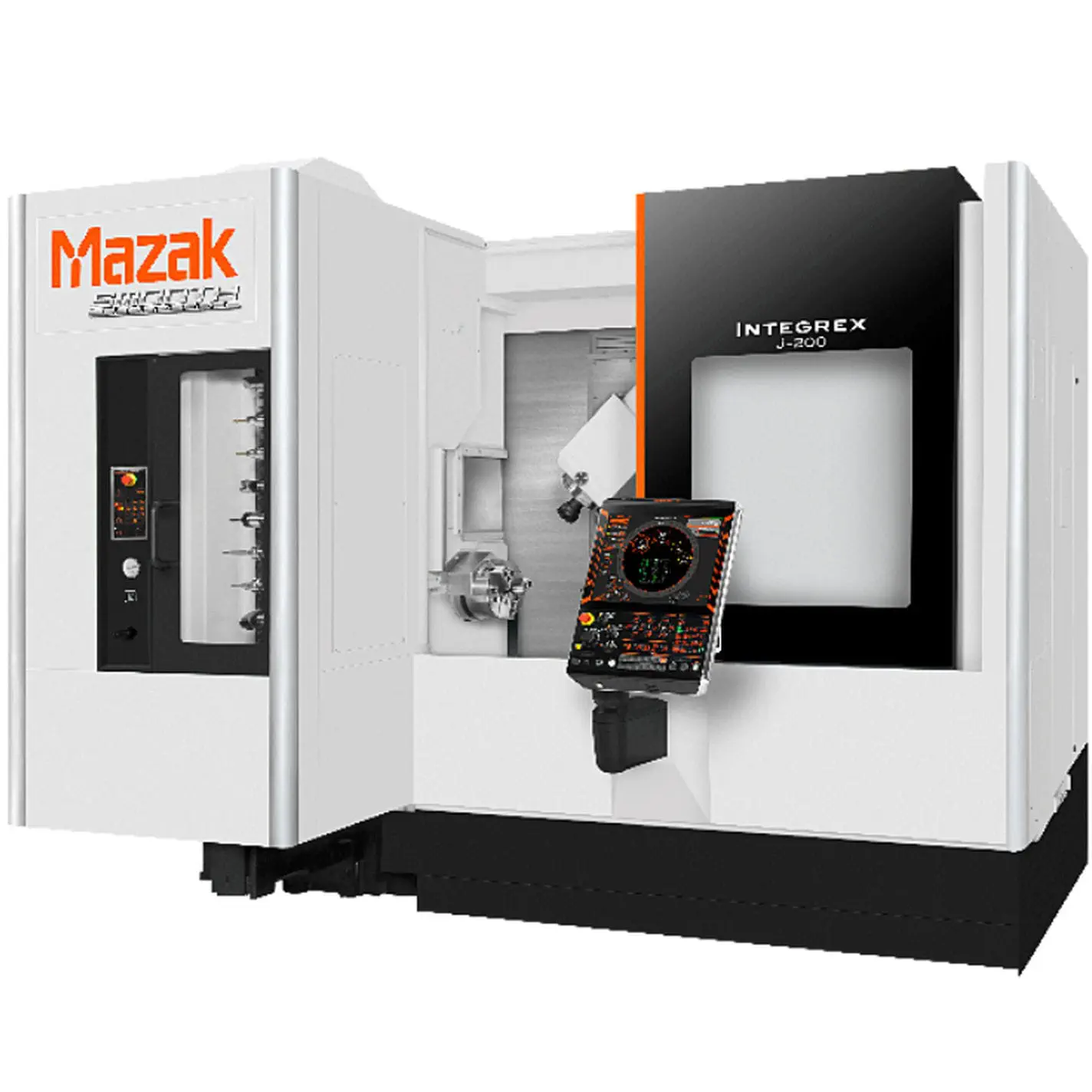 Centro de torneamento e fresamento CNC - INTEGREX j - Mazak