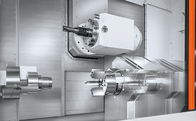 Centro de torneamento e fresamento CNC - INTEGREX j - Mazak