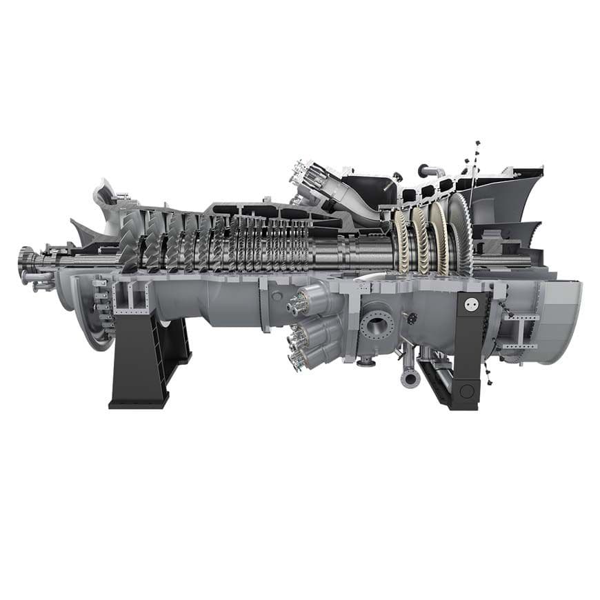 Turbina a gás - SGT6-5000F - Siemens Energy - Power and heat