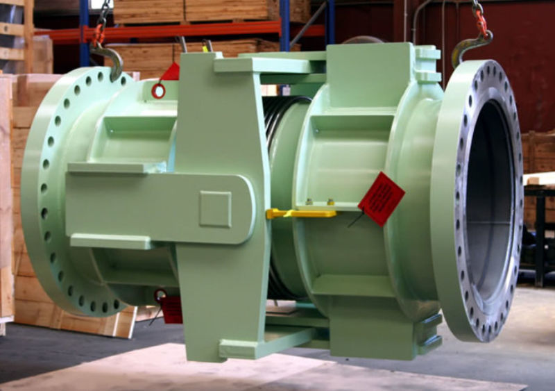 MACOGA, S.A. Lateral (MFL DN-800), Angular (MFP DN-800), Axial + Lateral (MFD DN-2324)