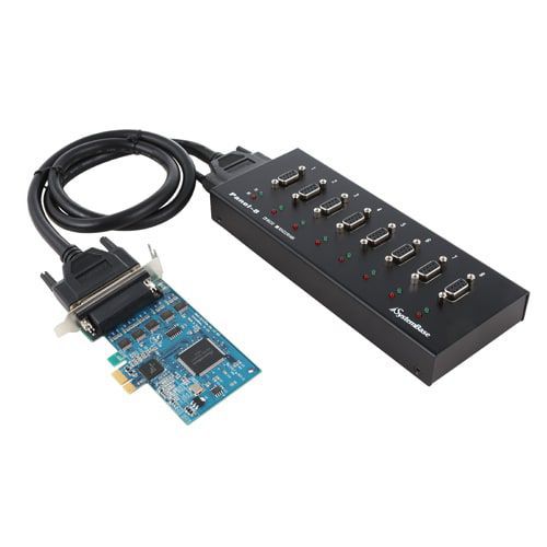 Placa de comunicação serial - Multi-8/LPCIe RS232 - SystemBase Co., Ltd ...