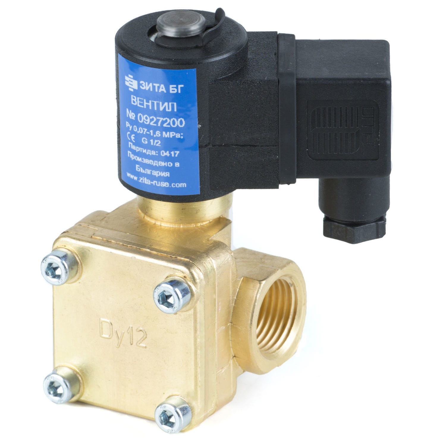 V lvula Solenoide De A o Indireta 0927 Series ZITA BULGARIA De 2