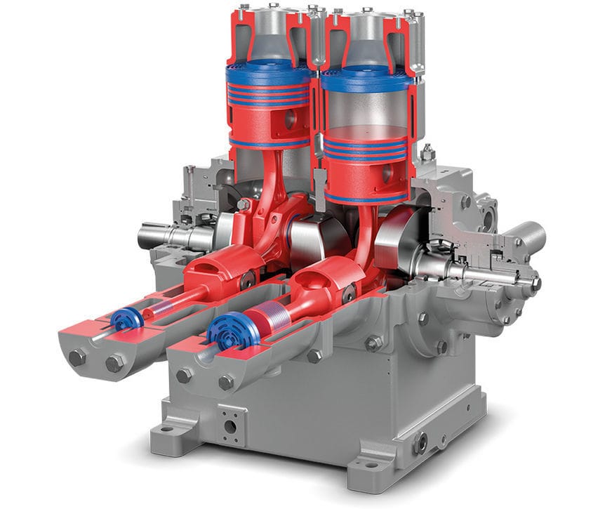 Compressor alternativo - MHP - Burckhardt Compression AG - de gás / a ...
