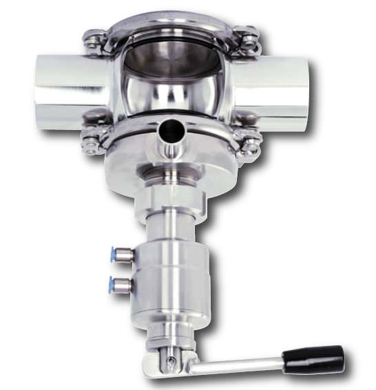 Válvula manual VESTA® series GEA Tuchenhagen de coleta de