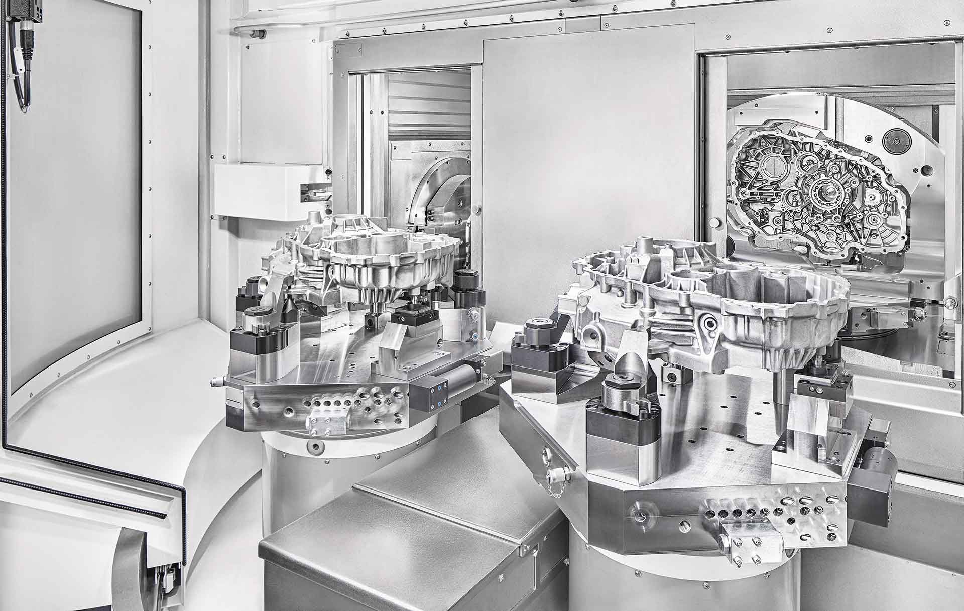 Centro de usinagem CNC de 3 eixos - G520 - GROB-WERKE - horizontal
