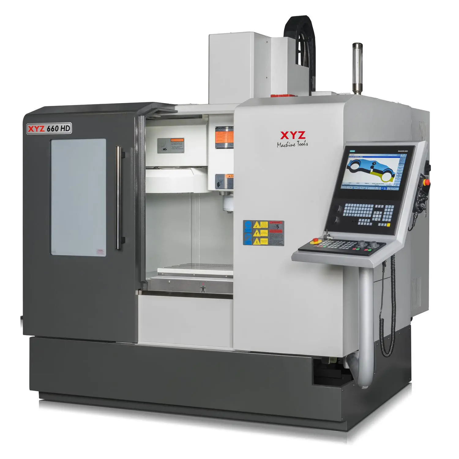 Centro de usinagem CNC de 3 eixos - XYZ 660 HD - XYZ Machine Tools
