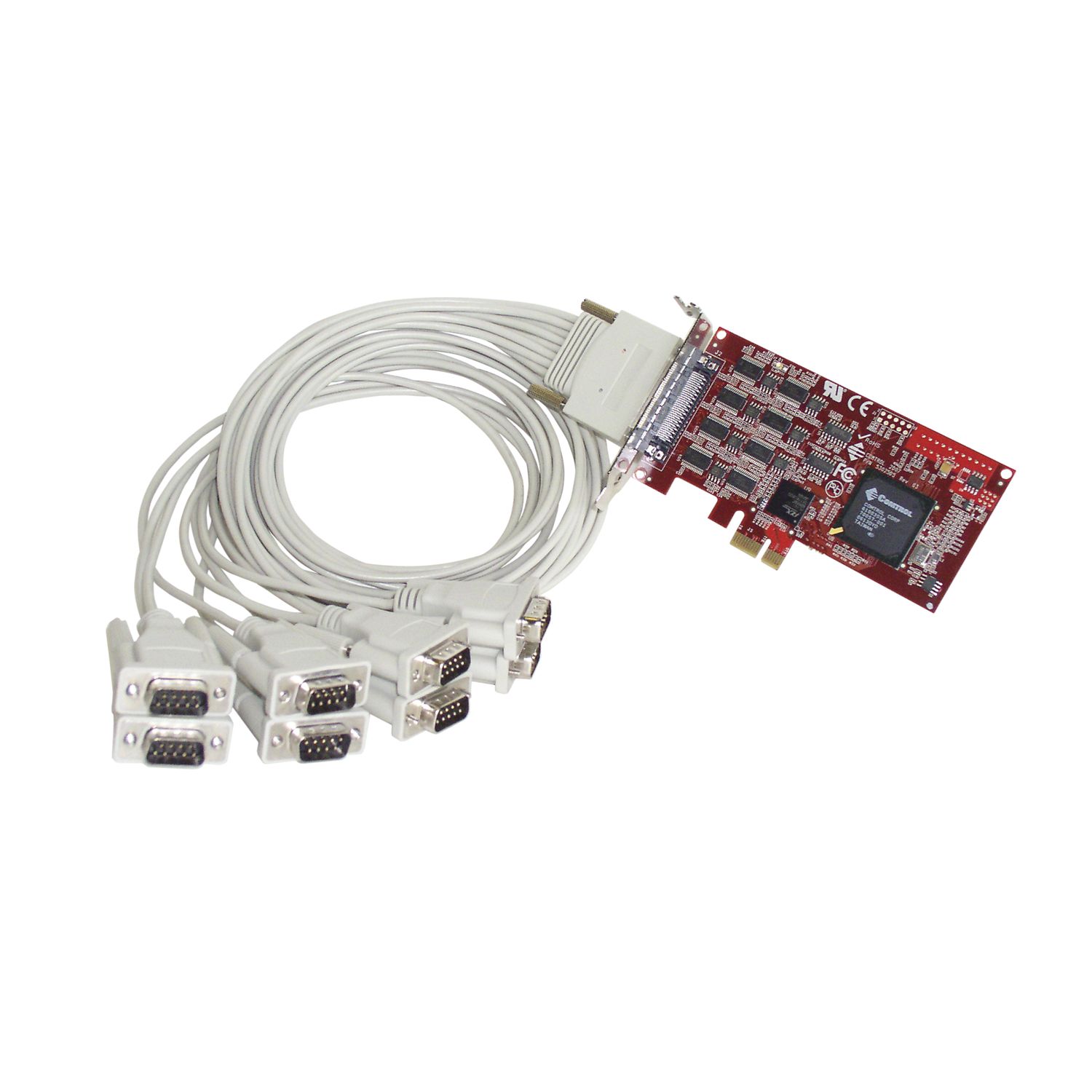 Placa de comunicação serial multiportas PCI Express - 30128-8 - Comtrol ...