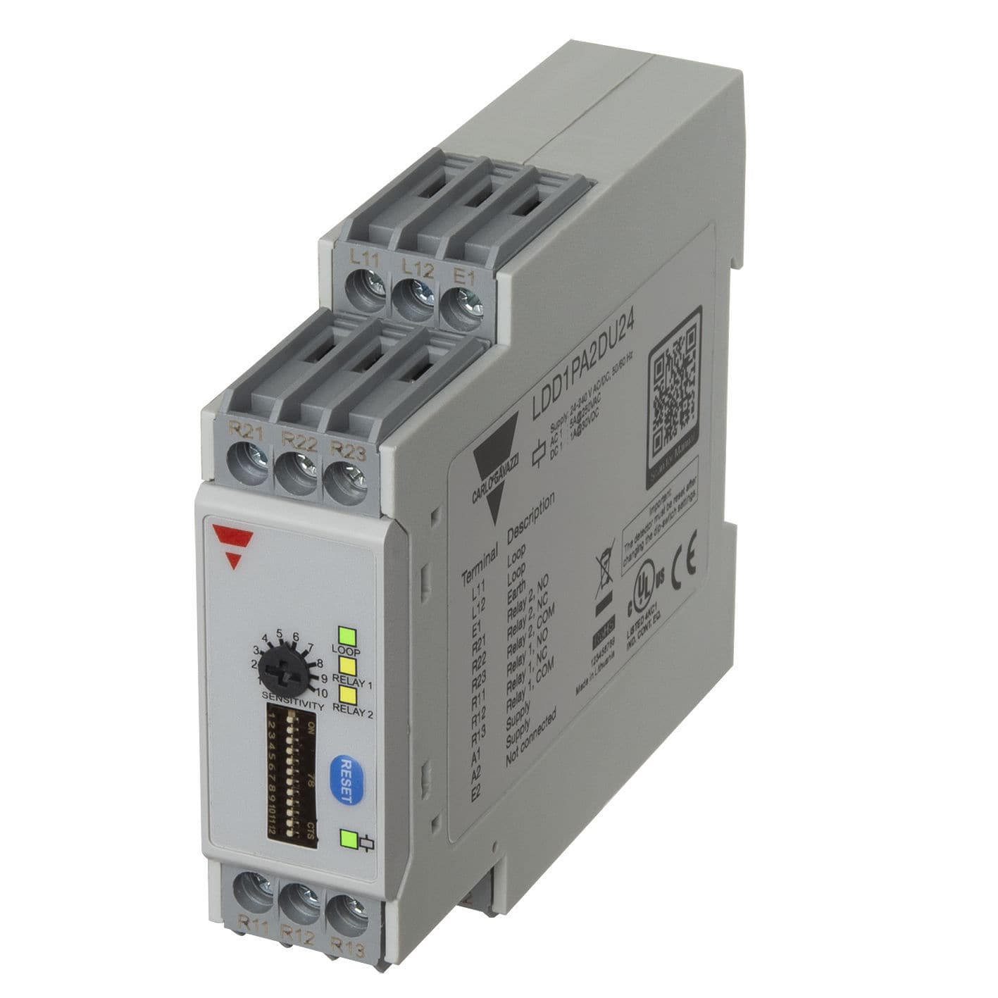 Amplificador Ajust Vel Ldd Pa Du Carlo Gavazzi Automation Spa