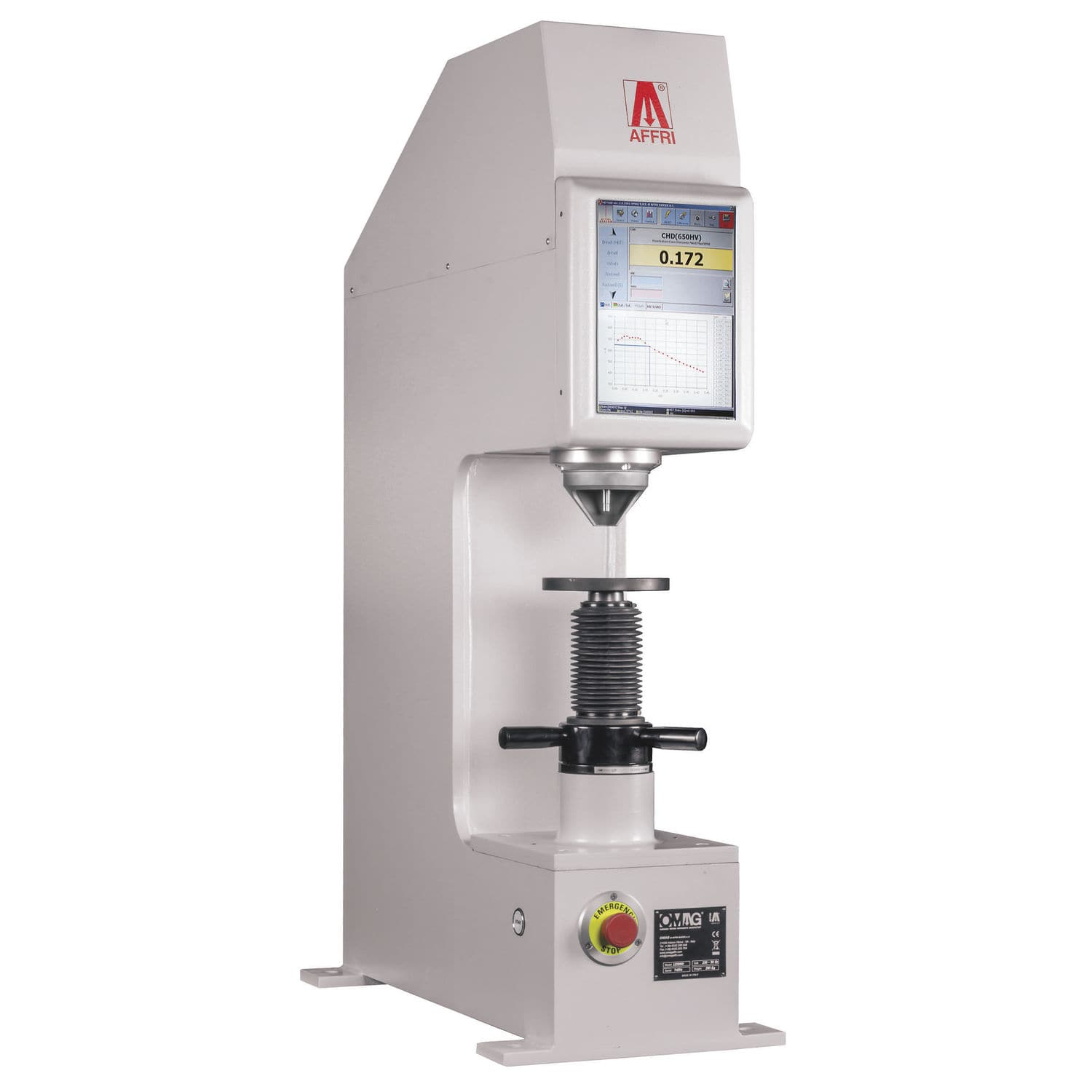 Durômetro Vickers - LD 3000 AF - AFFRI TESTING INSTRUMENTS S.r.l ...