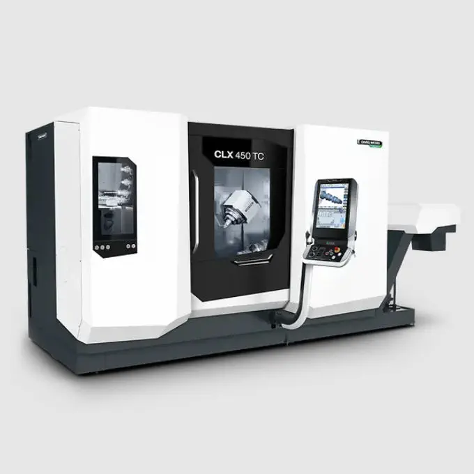 Centro de torneamento e fresamento CNC - CLX 450 TC - DMG MORI