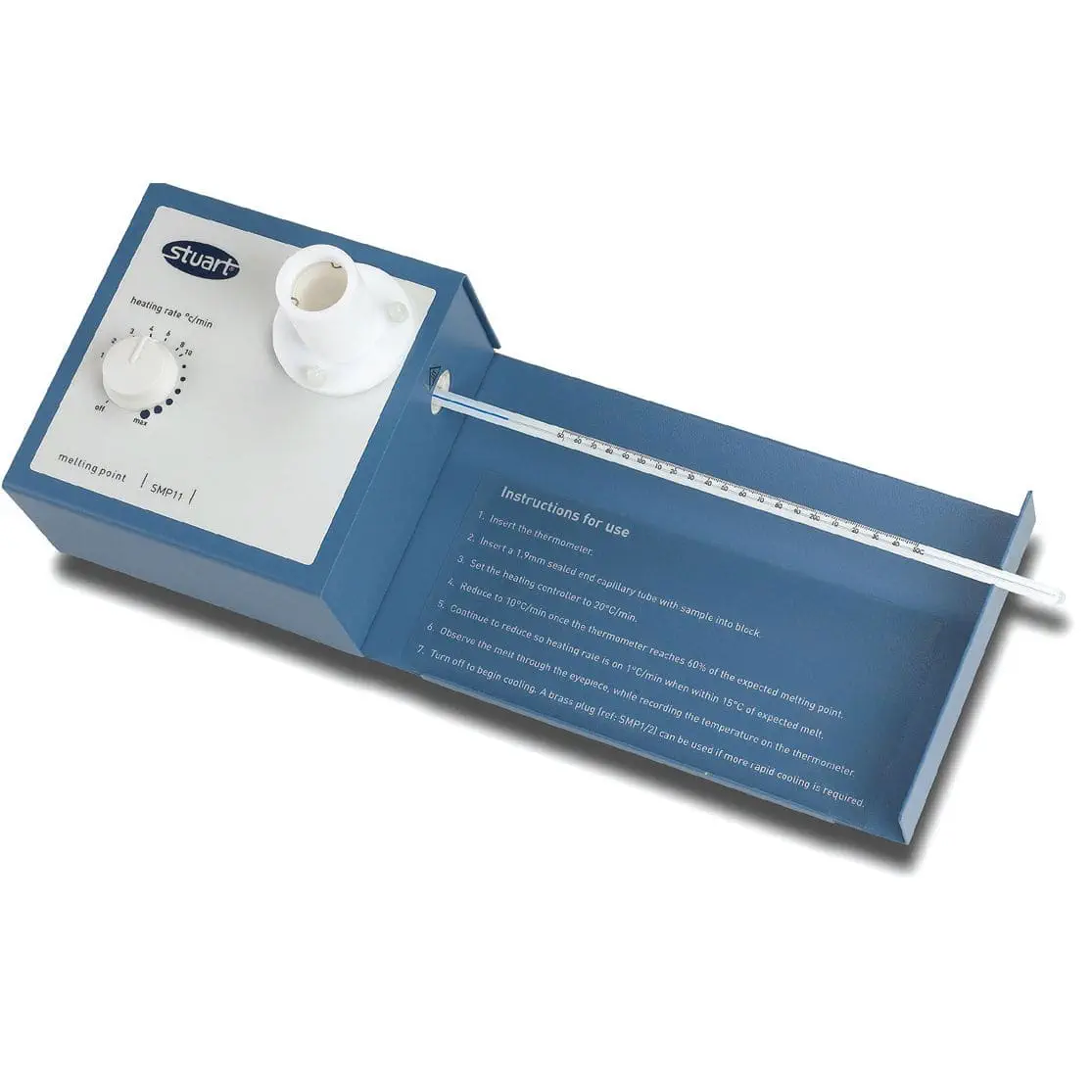 Aparelho de ponto de fusão - EW-03013-60, EW-03013-61 - Stuart Equipment -  de LED / didático / de bancada, image size:1115x1115