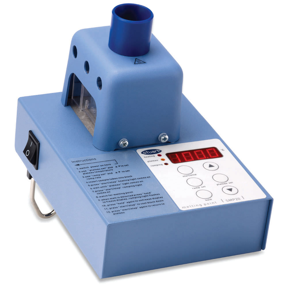 Aparelho de ponto de fusão - EW-03011-4x - Stuart Equipment - digital /  didático / de bancada, image size:987x1023