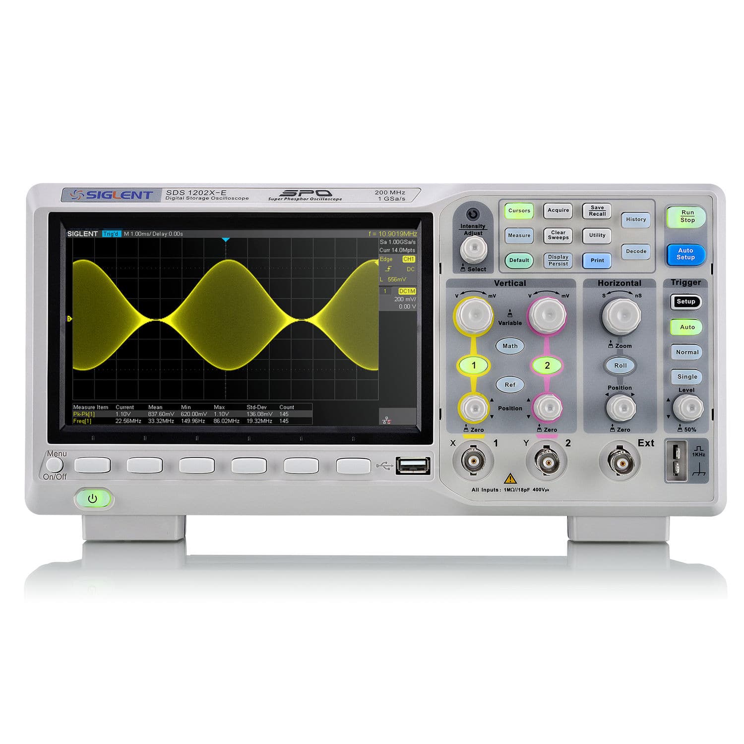 Osciloscópio digital - SDS1000X-E Series - Siglent Technologies Co