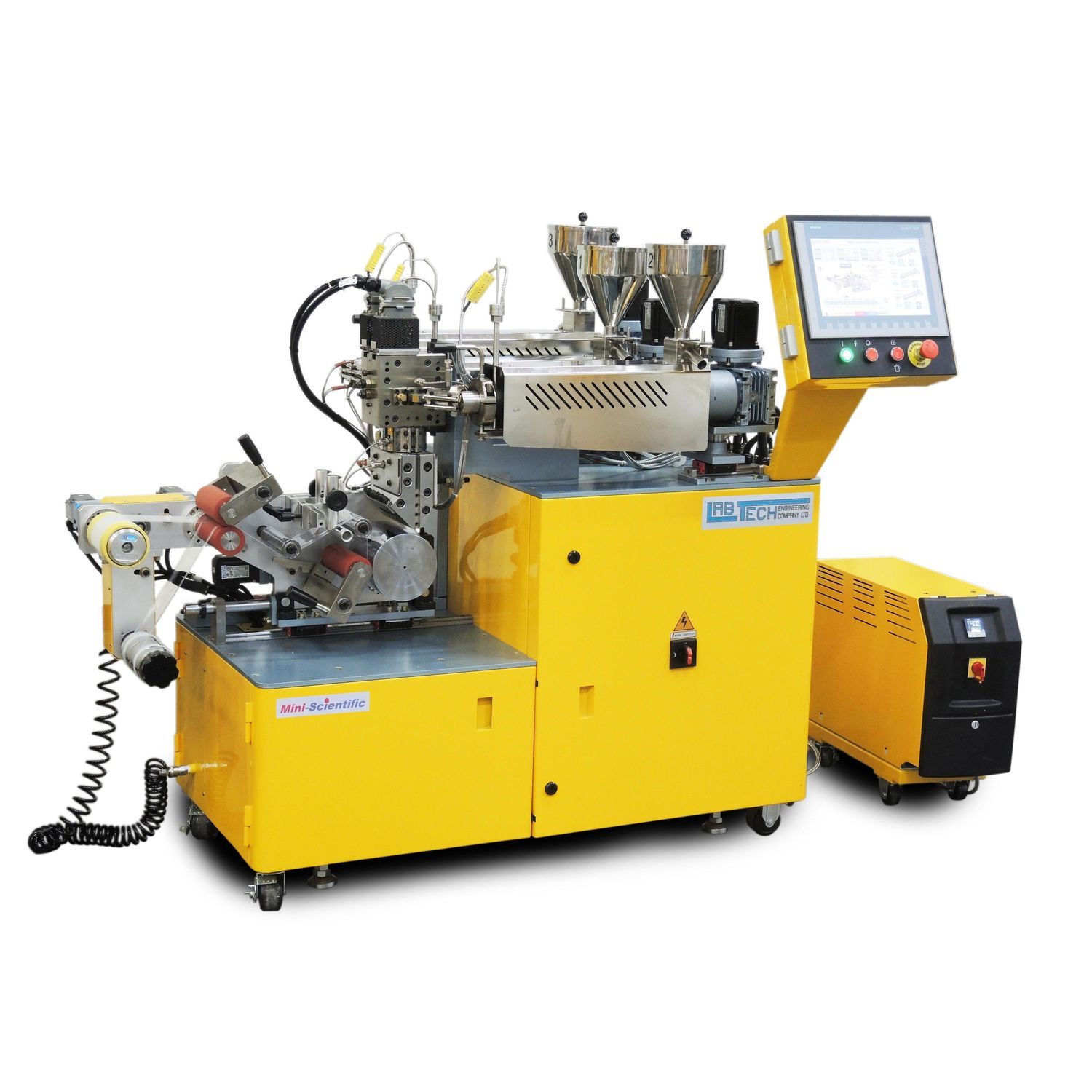 Linha de extrusão de laboratório - LMCR-150-COEX - Labtech Engineering ...